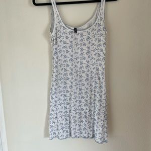 Pretties Venice ribbed pointelle knit dress